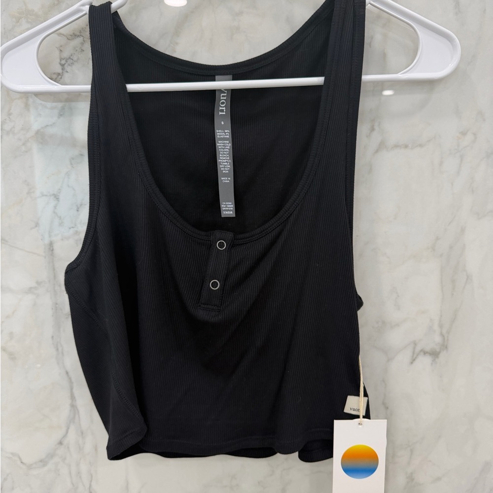 Vuori Black Tank Top
